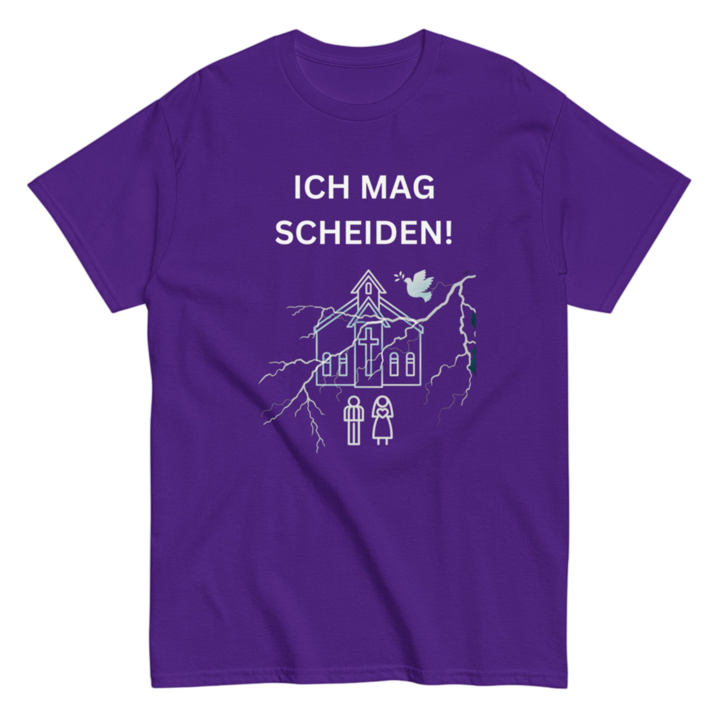 "Ich mag scheiden" Shirt
