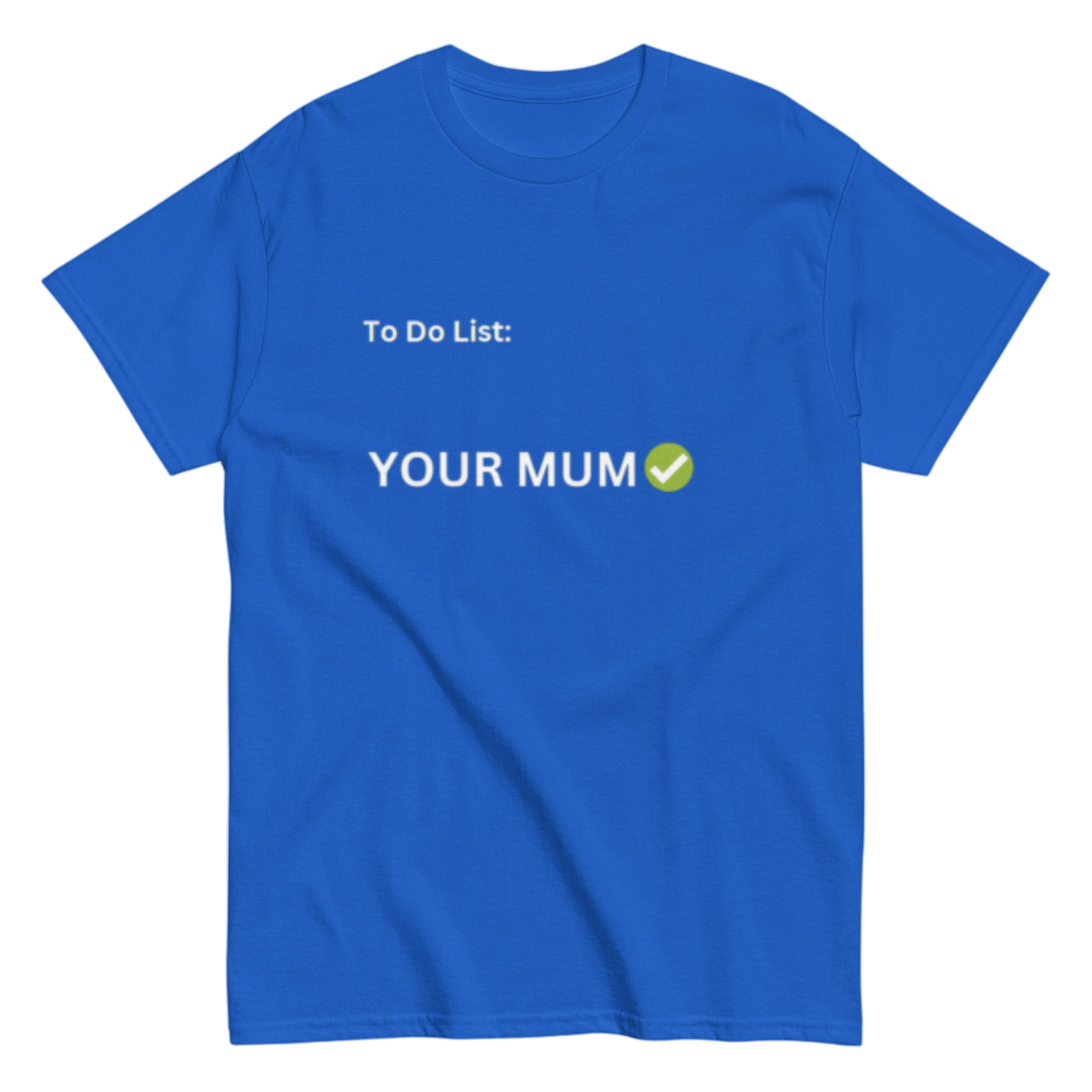 "To Do List" Shirt