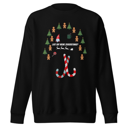 "Lust auf meine Zuckerstange?" Pullover