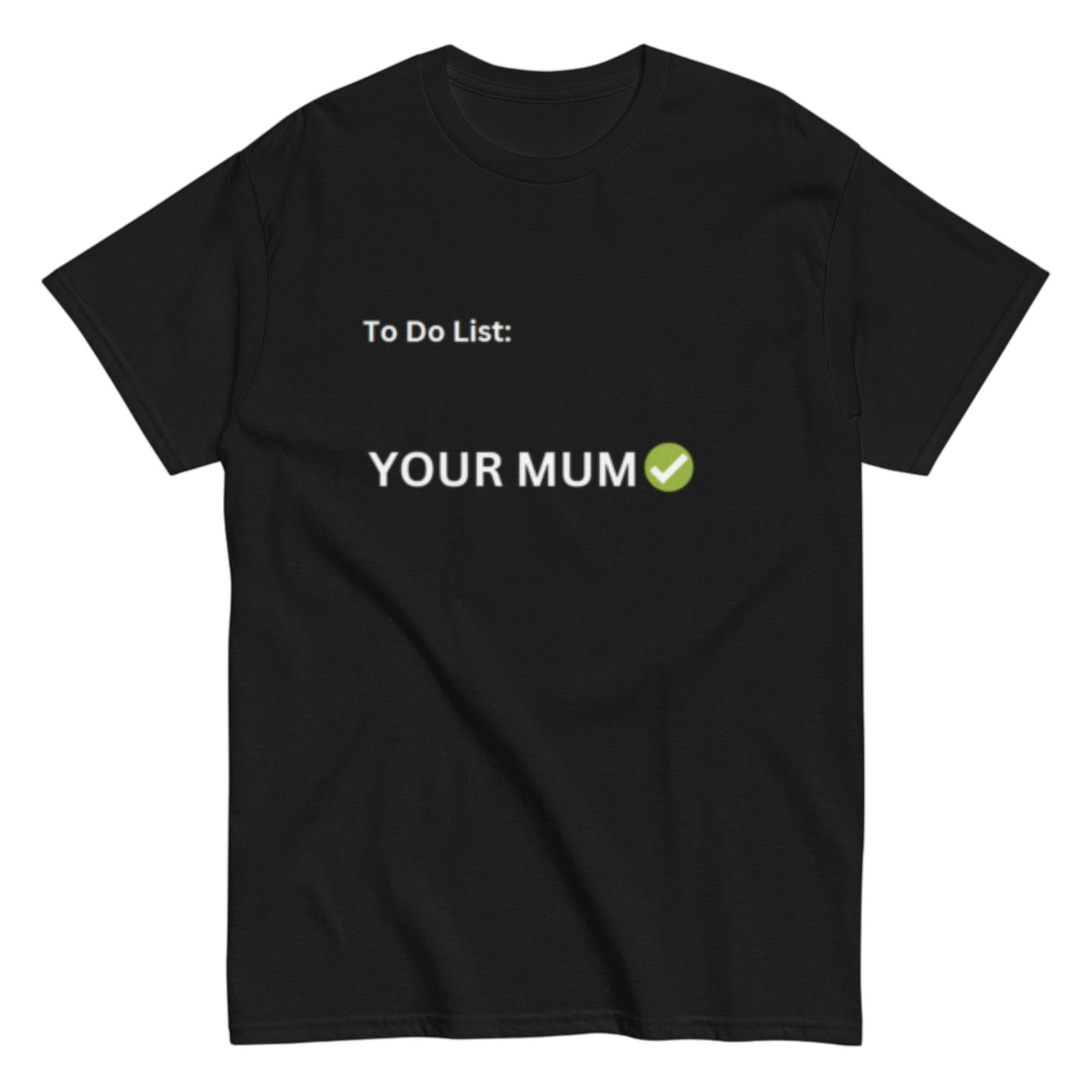 "To Do List" Shirt