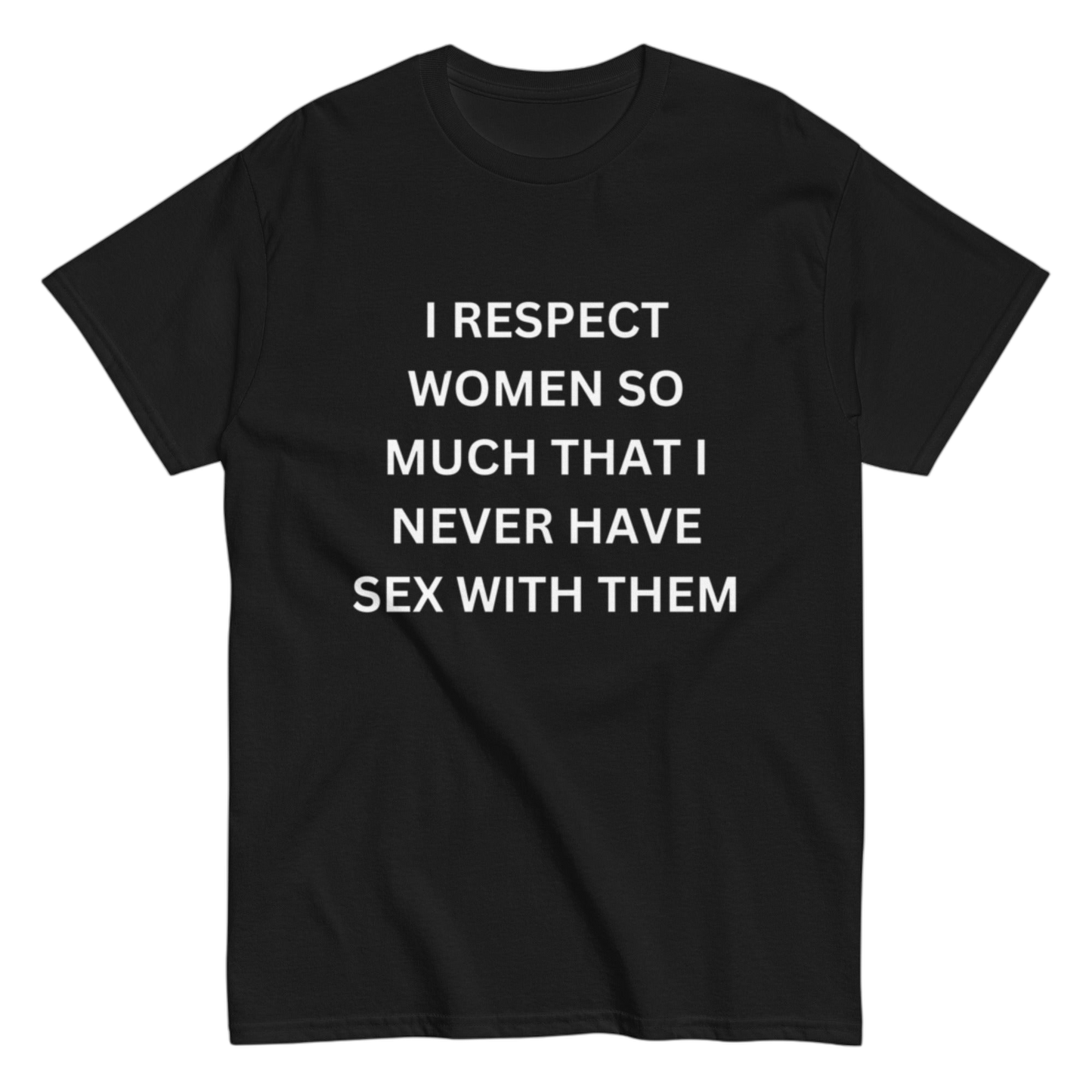 "I respect woman" Shirt