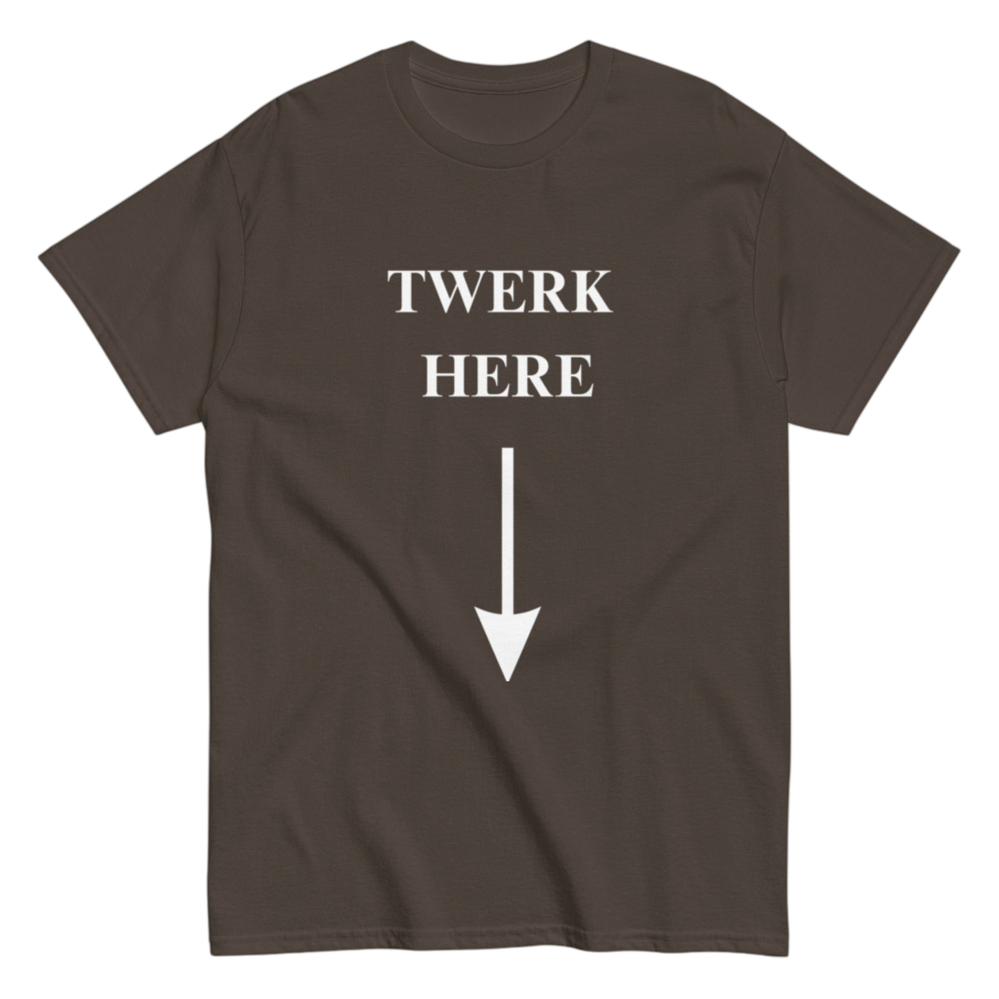"Twerk here" Shirt