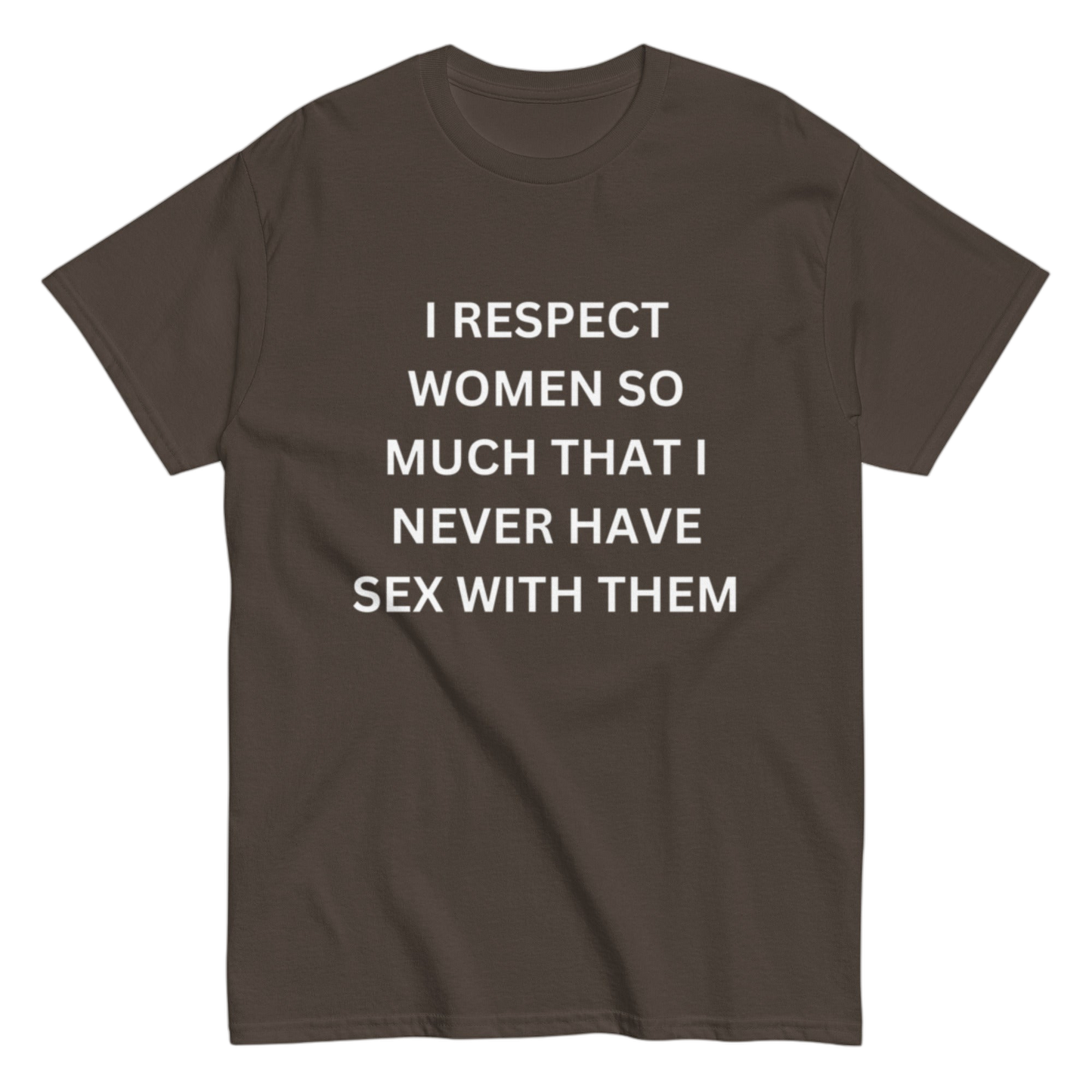 "I respect woman" Shirt