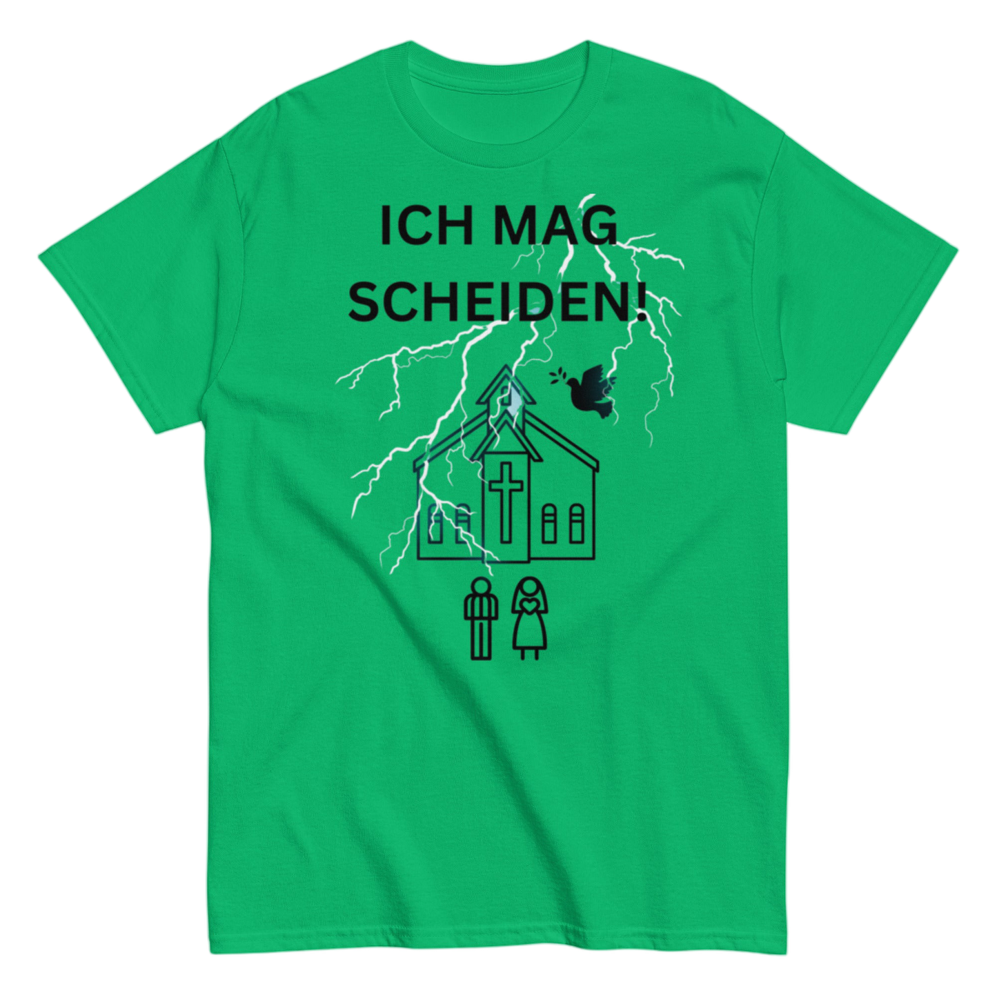 "Ich mag scheiden" Shirt