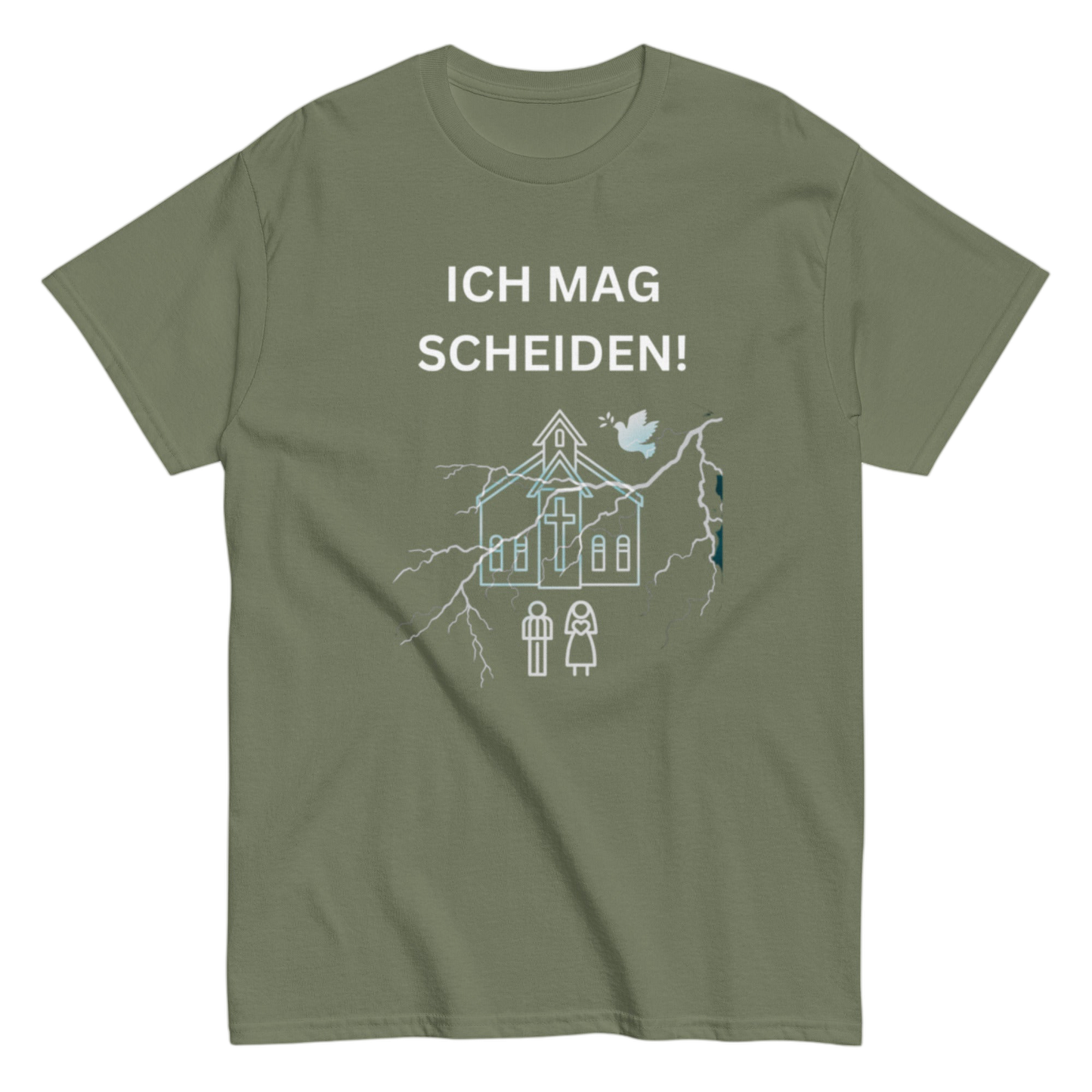 "Ich mag scheiden" Shirt