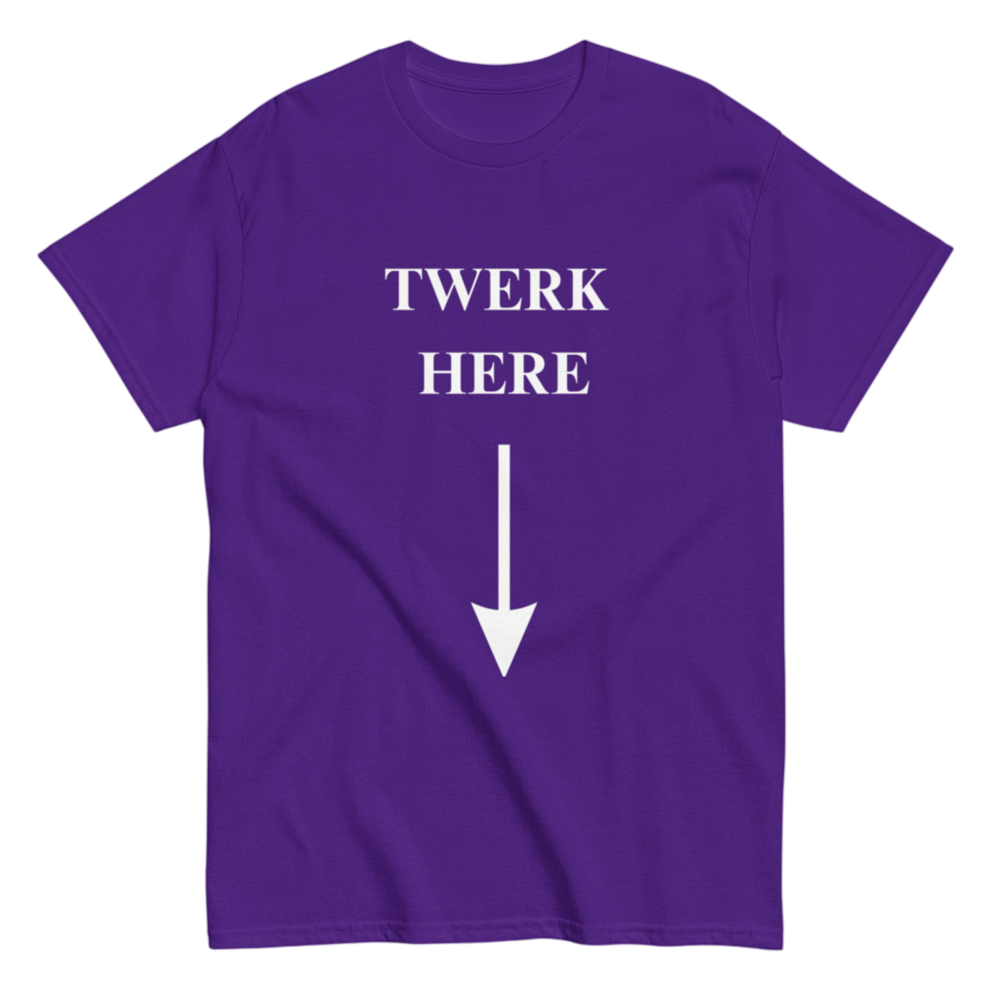 "Twerk here" Shirt