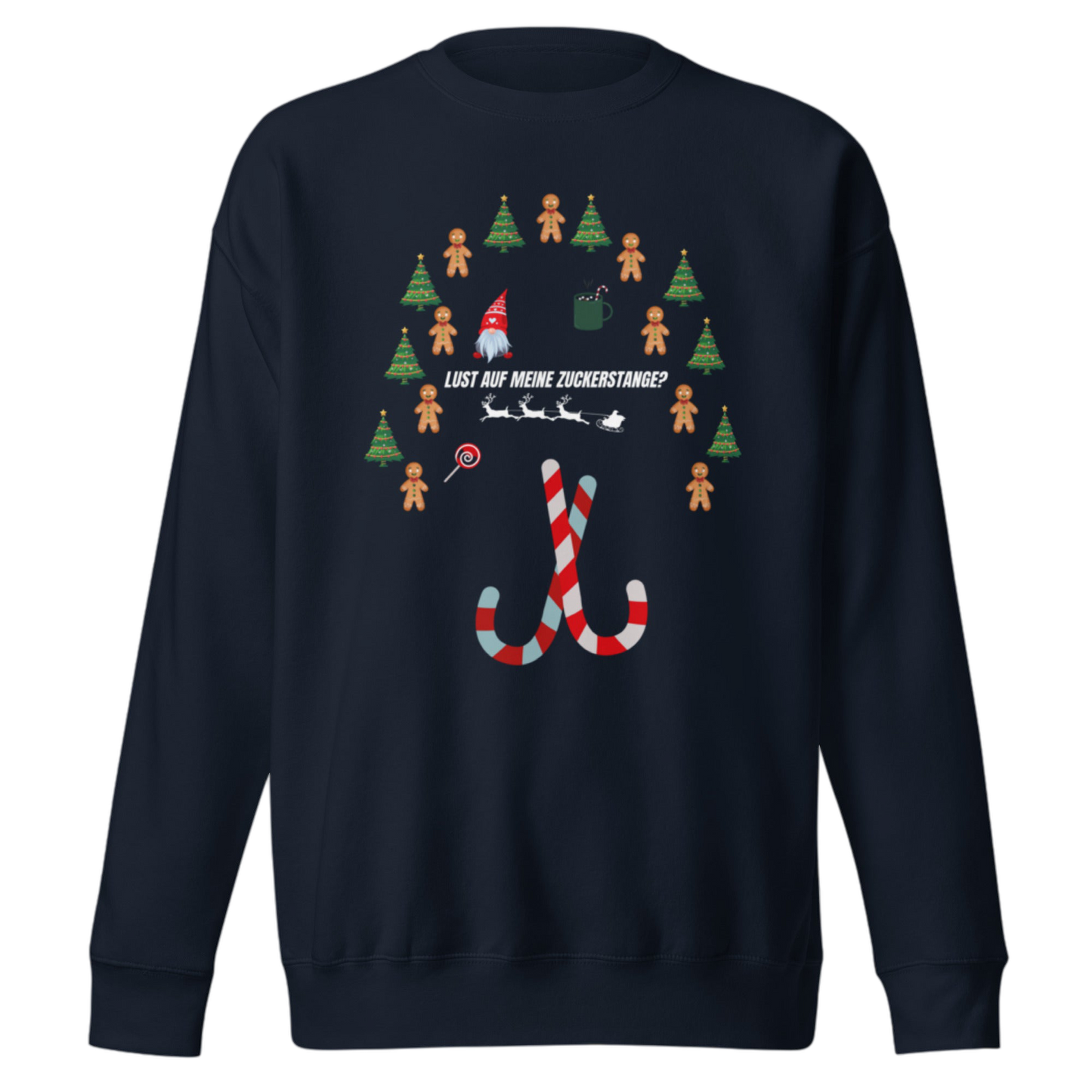 "Lust auf meine Zuckerstange?" Pullover